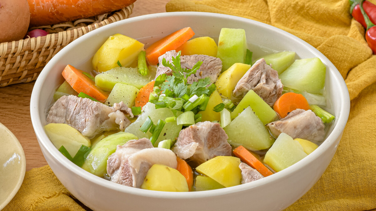 Canh Su Su Nấu Sườn - Bích Ly Food