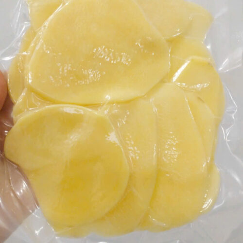 Khoai tây cắt lát – Hút chân không