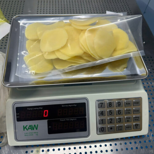 Khoai tây cắt lát – Hút chân không